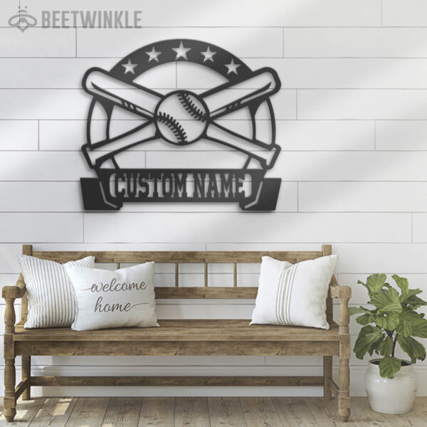 Custom-Baseball-Bat-Metal-Wall-Art-LED-Light-8