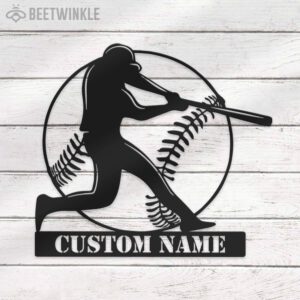 Custom-Baseball-Metal-Wall-Art-LED-Light-3