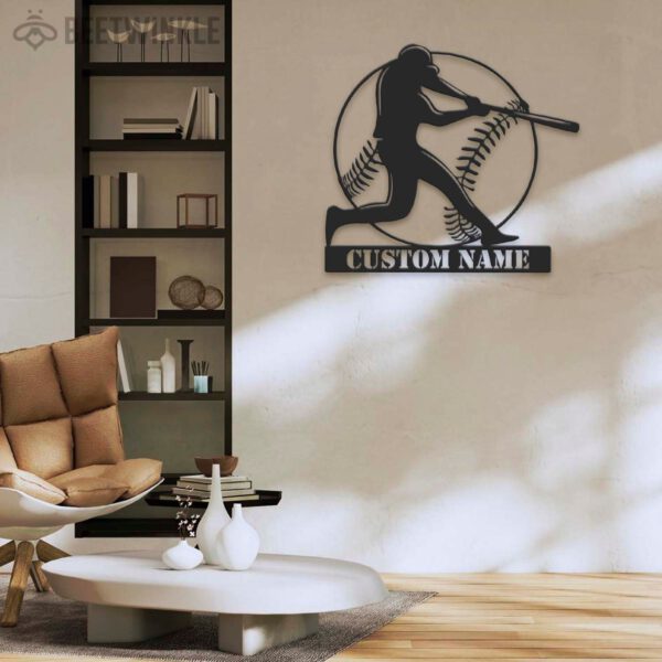 Custom-Baseball-Metal-Wall-Art-LED-Light