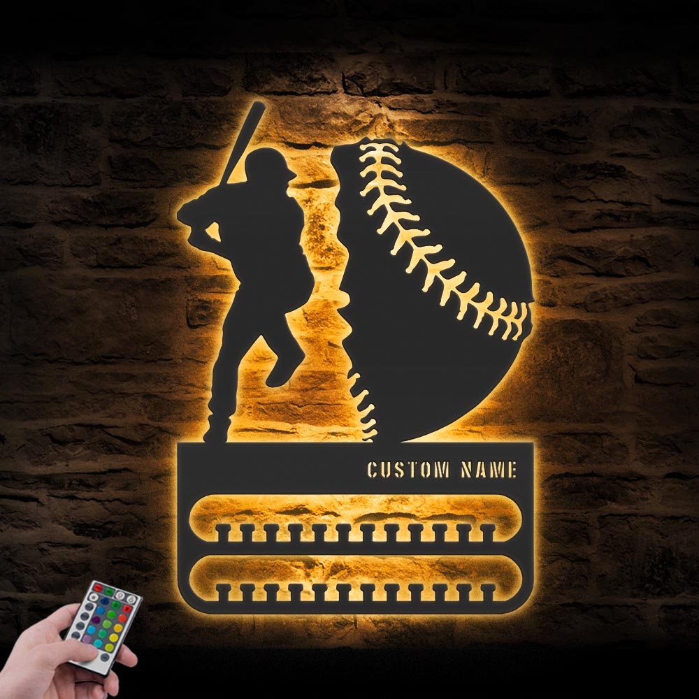 Custom-Baseball-Player-Medal-Hanger-With-Led-Light_1