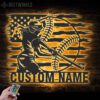 Custom-Baseball-US-Flag-Metal-Wall-Art-LED-Light-2-2