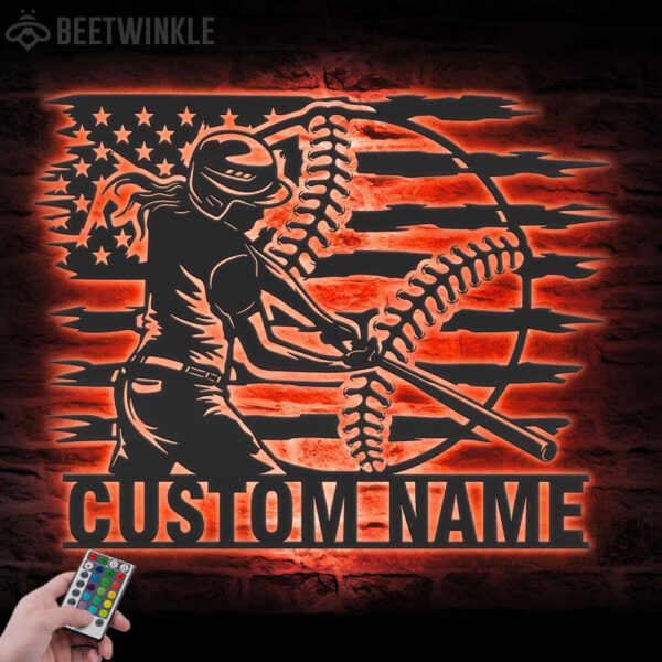 Custom-Baseball-US-Flag-Metal-Wall-Art-LED-Light-6-2