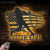 Custom-Baseball-US-Flag-Metal-Wall-Art-LED-Light-7