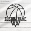 Custom-Basketball-Metal-Wall-Art-LED-Light