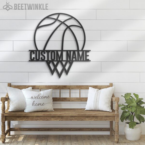 Custom-Basketball-Metal-Wall-Art-LED-Light-2