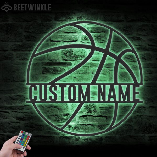 Custom-Basketball-Metal-Wall-Art-LED-Light-5-3