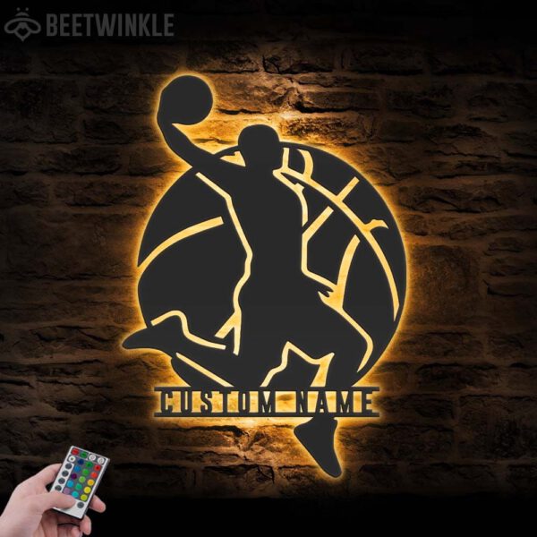 Custom-Basketball-Metal-Wall-Art-LED-Light-6-4