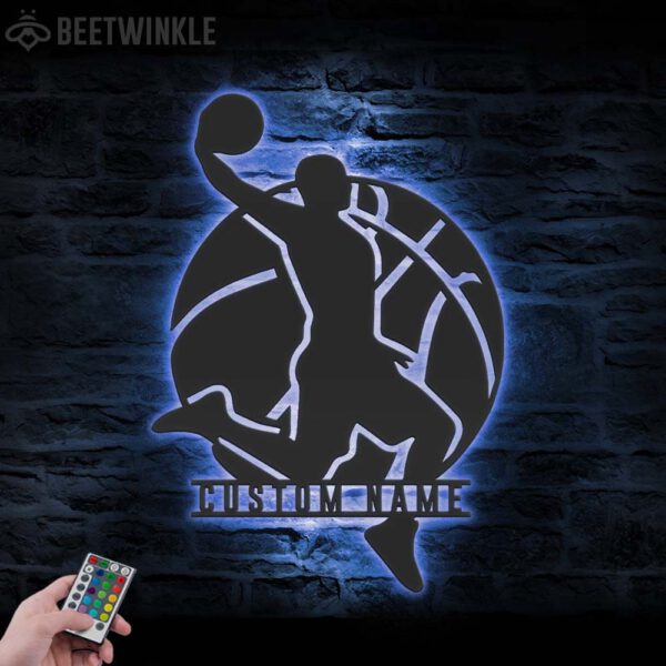 Custom-Basketball-Metal-Wall-Art-LED-Light-7-4