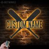 Custom-Bat-Baseball-Metal-Wall-Art-LED-Light-4