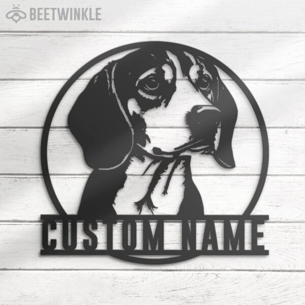 Custom-Beagle-Dog-Metal-Wall-Art-LED-Light_8