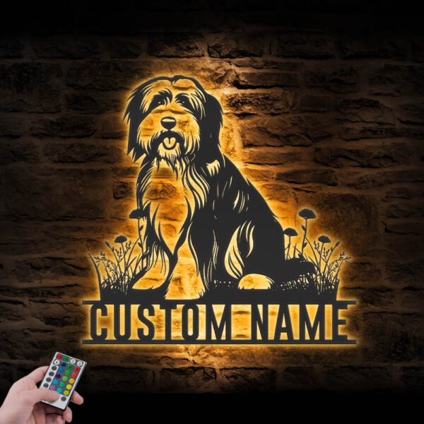 Custom-Bearded-Collie-Metal-Wall-Art-LED-Light_5