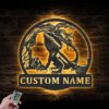 Custom-Bearded-Dragon-Metal-Wall-Art-LED-Light-3