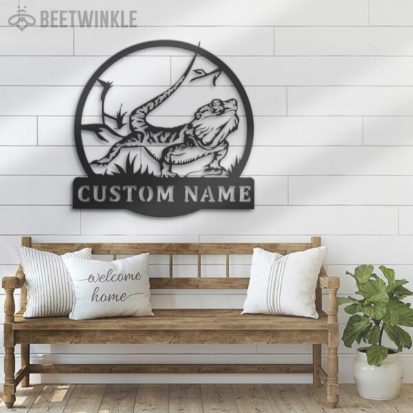 Custom-Bearded-Dragon-Metal-Wall-Art-LED-Light-6-1