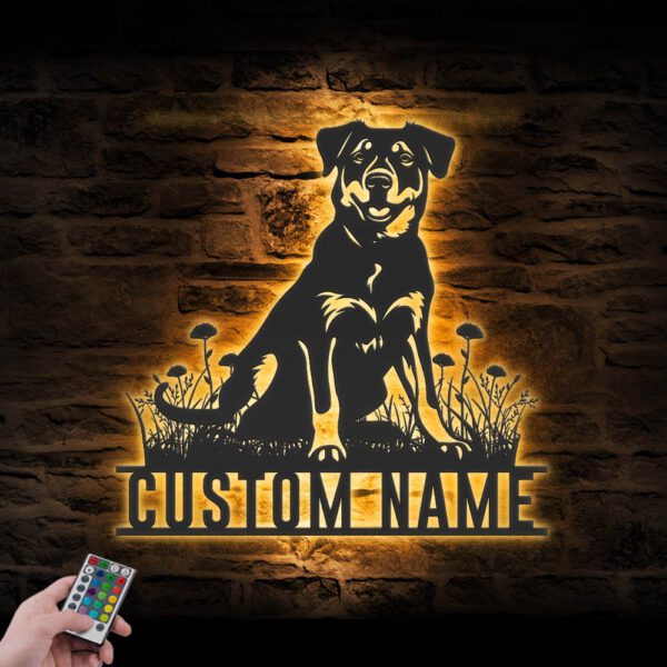 Custom-Beauceron-Metal-Wall-Art-LED-Light_3