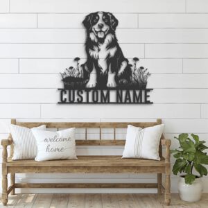 Custom-Bernese-Mountain-Metal-Wall-Art-LED-Light_1