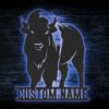 Custom-Bison-Farmhouse-Metal-Wall-Art-LED-Light