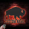 Custom-Bison-Farmhouse-Metal-Wall-Art-LED-Light-4-1