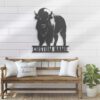 Custom-Bison-Farmhouse-Metal-Wall-Art-LED-Light-5