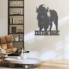 Custom-Bison-Farmhouse-Metal-Wall-Art-LED-Light-8