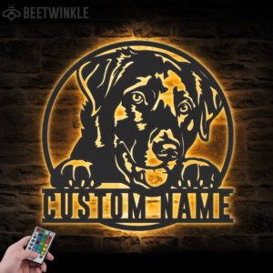 Custom-Black-Labrador-Metal-Wall-Art-LED-Light_1