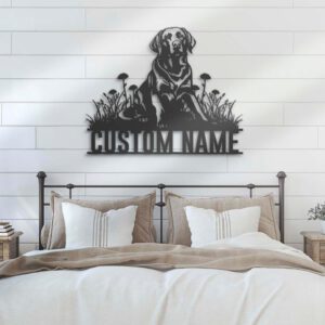 Custom-Black-Labrador-Metal-Wall-Art-LED_2