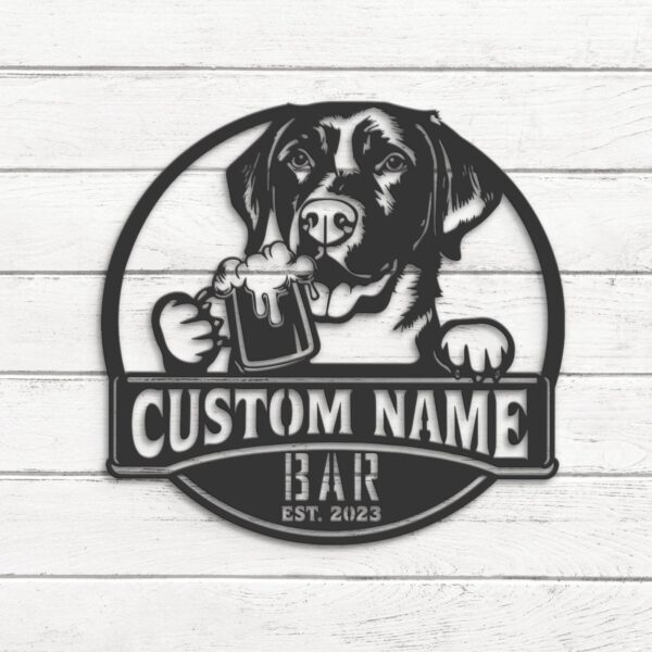 Custom-Black-Labrador-Thirsty-Beer-Pub-Metal-Wall-Art-LED-Light_3