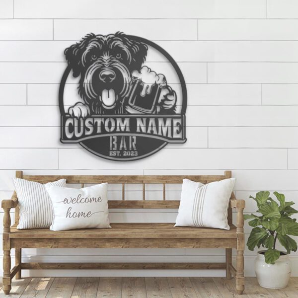 Custom-Black-Russian-Terrier-Thirsty-Beer-Pub-Metal-Wall-Art-LED-Light_8