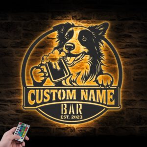 Custom-Border-Collie-Thirsty-Beer-Pub-Metal-Wall-Art-LED-Light_1