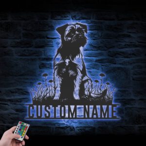 Custom-Border-Terrier-Metal-Wall-Art-LED_2