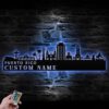 Custom-Boricua-Puerto-Rico-City-Skyline-Metal-Wall-Art-LED-Light-3