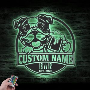 Custom-Boston-English-Bulldog-Thirsty-Beer-Pub-Metal-Wall-Art-LED-Light_1