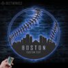 Custom-Boston-Skyline-Baseball-Metal-Wall-Art-LED-Light-6