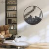 Custom-Boston-Skyline-Baseball-Metal-Wall-Art-LED-Light-7