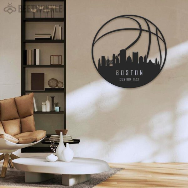 Custom-Boston-Skyline-Basketball-Metal-Wall-Art-LED-Light-6