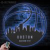 Custom-Boston-Skyline-Basketball-Metal-Wall-Art-LED-Light-8