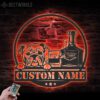 Custom-Bourbon-Cigar-And-Bulldog-Metal-Wall-Art-LED-Light_7