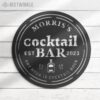 Custom-Bourbon-Cocktail-Bar-Metal-Wall-Art-LED-Light-5