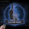 Custom-Bourbon-Dolla-Money-Metal-Wall-Art-LED-Light-5