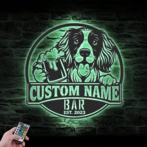 Custom-Bouvier-Des-Flandres-Thirsty-Beer-Pub-Metal-Wall-Art-LED-Light_1