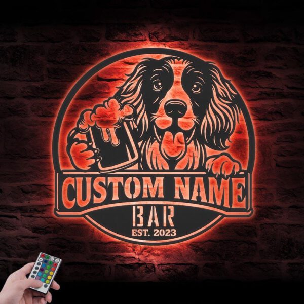 Custom-Bouvier-Des-Flandres-Thirsty-Beer-Pub-Metal-Wall-Art-LED-Light_3