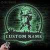 Custom-Bow-Hunter-Metal-Wall-Art-LED-Light-3