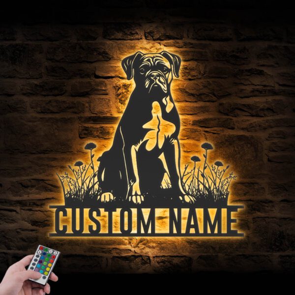 Custom-Boxer-Dog-Metal-Wall-Art-LED_2