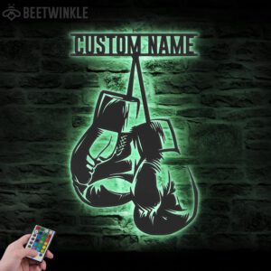 Custom-Boxing-Gloves-Metal-Wall-Art-with-LED-Light-2-1