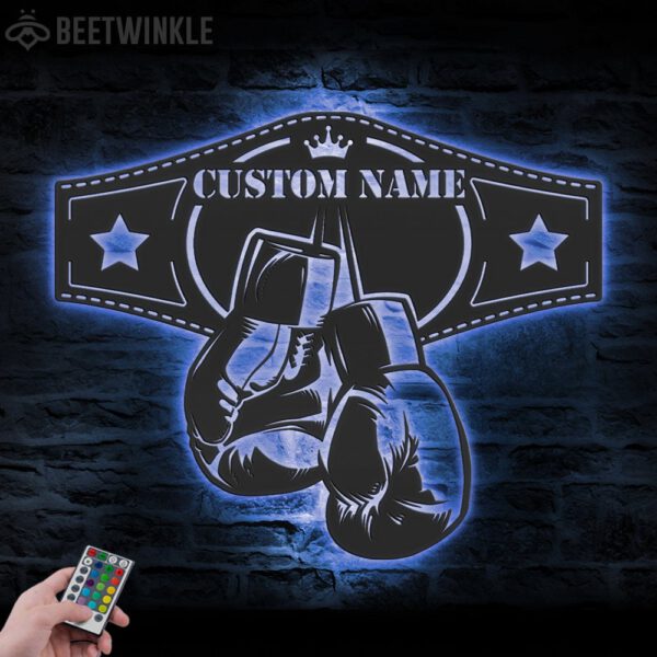 Custom-Boxing-Gloves-Metal-Wall-Art-with-LED-Light-4-3