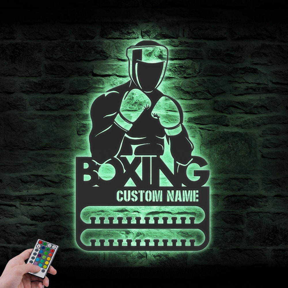 Custom-Boxing-Medal-Hanger-With-Led-Light_8