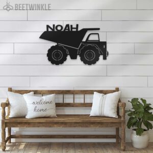 Custom-Boy-Drump-Truck-Driver-Metal-Wall-Art-LED-Light_1