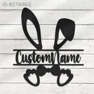 Custom-Boy-Easter-Rabbit-Metal-Wall-Art-LED-Light-2