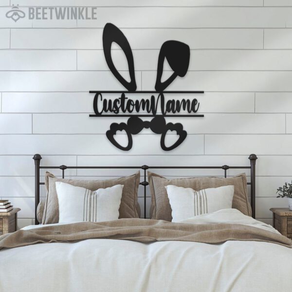 Custom-Boy-Easter-Rabbit-Metal-Wall-Art-LED-Light-5