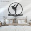 Custom-Boy-Karate-Martial-Arts-Metal-Wall-Art-with-LED-Light-3