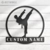 Custom-Boy-Karate-Martial-Arts-Metal-Wall-Art-with-LED-Light-8